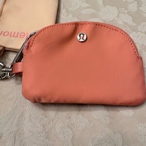 lululemon athletica Coral and Peach Wristlet Duo